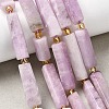 Natural Kunzite Beads Strands G-D353-A15-1