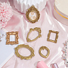 12Pcs 6 Styles Resin Embossed Photo Frames AJEW-AR0005-59B-4