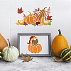 US 1Pc Autumn PET Hollow Out Drawing Painting Stencils DIY-MA0001-06-5