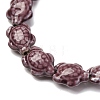 Handmade Porcelain Beads Strands LAMP-G140-02K-4