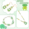 12Pcs Handmade Lampwork Beads LAMP-DR0001-03-5