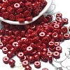 Opaque Colours Glass Seed Beads X-SEED-E001-P3x6mm-13-1