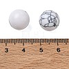 Dyed Synthetic Turquoise Sphere Beads GG-CBA391B-02D-01-3
