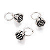 925 Sterling Silver Seedpod of The Lotus Charms STER-T009-02AS-1