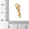 Dolphin 304 Stainless Steel Pendant Decorations STAS-G352-32G-3