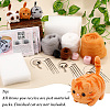 2 Sets Cat Needle Felting Kit DIY-SC0030-17A-4