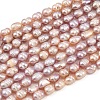 Natural Cultured Freshwater Pearl Beads Strands PEAR-F020-20B-2