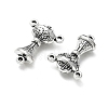 Tibetan Style Zinc Alloy Lantern Chandelier Component Links TIBEP-R334-166AS-RS-3