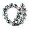 Baking Paint Glass Enamel Beads LAMP-K039-34J-2