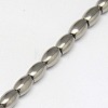 Electroplate Non-magnetic Synthetic Hematite Beads Strands G-J168-6x4mm-M-4