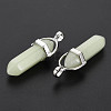Synthetic Fluorite Double Terminated Pointed Pendants G-N0326-98-4