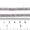 Natural Lepidolite/Purple Mica Stone Beads Strands X-G-K343-C03-02-5