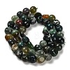 Natural Indian Agate Beads Strands G-P497-01E-89-3