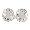 304 Stainless Steel Stud Earring Finding EJEW-U022-06P-1