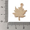 Thanksgiving Day Theme Alloy Enamel Pendants ENAM-M002-03G-04-3