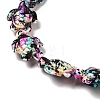 Synthetic Turquoise Dyed Beads Strands X-G-P507-05H-4
