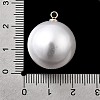 ABS Plastic Imitation Pearl Pendants FIND-H052-01K-04KCG-3