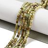 Natural Green Garnet Beads Strands G-H042-B15-01B-2