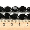 Natural Black Onyx(Dyed & Heated) Beads Strands G-M420-D10-01-5