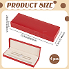 Plastic Pen Gift Packing Boxes CON-WH0001-85B-02-2