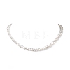 Acrylic Imitation Pearl Beaded Necklaces for Women NJEW-JN04133-4