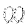 Anti-Tarnish Vintage Style Sterling Silver Hoop Earrings WY0636-4-1