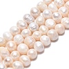 Natural Cultured Freshwater Pearl Beads Strands X-PEAR-N013-05H-01-2
