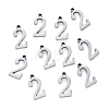 Tarnish Resistant 201 Stainless Steel Charms STAS-R108-02-2