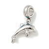 Non-Tarnish 304 Stainless Steel European Dangle Charms STAS-U005-31P-1