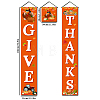 Polyester Hanging Sign for Home Office Front Door Porch Decorations HJEW-WH0023-010-2
