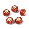 Vintage Handmade Porcelain Beads PORC-Q006-07J-1