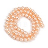 Natural Cultured Freshwater Pearl Beads Strands PEAR-P064-19E-08C-3