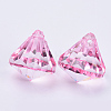 Transparent Acrylic Pendants X-TACR-Q260-C-V03-3