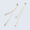 Long-Lasting Plated Brass Chandelier Component Links LS-X-KK-K204-151G-NF-1
