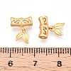 Brass European Dangle Charms KK-B110-03G-2