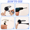 12 Bags 2 Styles Wall Mounted Iron Baseball Storage Holder AJEW-WA0004-06-4