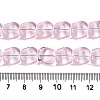 Electroplate Glass Beads Strands EGLA-N012-07F-4