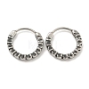 316 Surgical Stainless Steel Hoop Earrings EJEW-D096-12AS-24-1