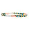 Bohemian Glass Seed Beaded Stretch Bracelets JM4508-11-1