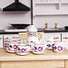 Mini Ceramic Tea Sets BOTT-PW0011-44F-1