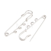 Iron Safety Pins Brooch Findings IFIN-Z005-02P-01-2