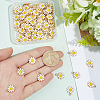 100Pcs Alloy Enamel Charms ENAM-BM0001-22-3