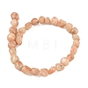 Natural Sunstone Beads Strands GG-CBA9392-25-5