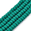 Handmade Polymer Clay Beads Strand CLAY-T021-01E-1