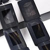 Dyed & Heated Natural  Black Agate Beads Strands G-T144-25B-02-1