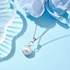 Pearl Pendant Necklaces NJEW-JN04872-2