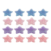 80Pcs 4 Colors Opaque Acrylic Beads MACR-FS0001-01A-2