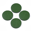 Painted Natural Wood Beads WOOD-S049-02A-04-1