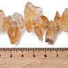 Heated Natural Citrine Beads Strands G-L650-J01-01-5