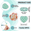 50Pcs Opaque Acrylic Beads OACR-TA0004-65-4